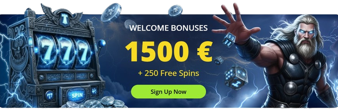 Thor fortune casino main banner